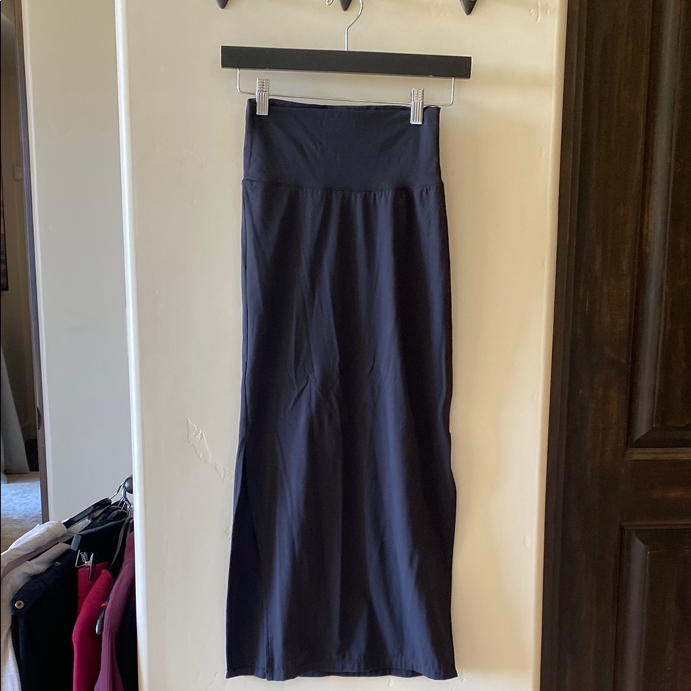Buff bunny Black Maxi Skirt